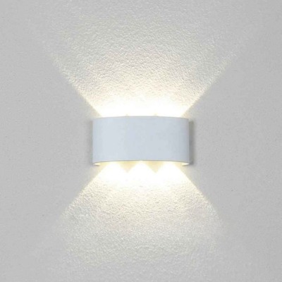 Éclairage extérieur mural Ellipse blanc