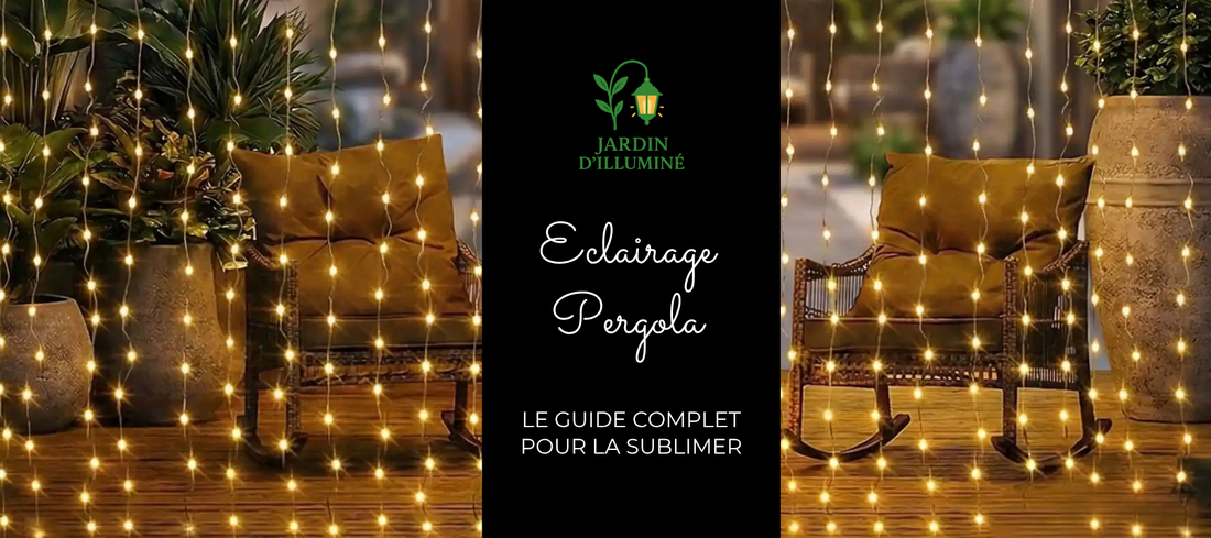 ECLAIRAGE PERGOLA : LE GUIDE COMPLET POUR LA SUBLIMER