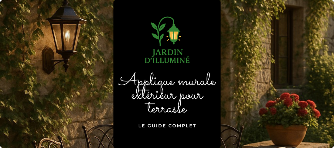 Applique murale extérieur pour terrasse : la Bonne Idée!