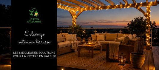 visuel de l'article de blog éclairage de terrasse