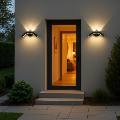 APPLIQUE MURALE EXTERIEUR ECLAIRANT ACCES MAISON