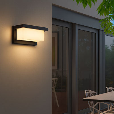 APPLIQUE MURALE EXTERIEUR HALOLED ECLAIRANT TERRASSE