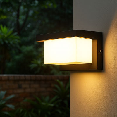 APPLIQUE MURALE EXTERIEUR HALOLED VUE DE PRES