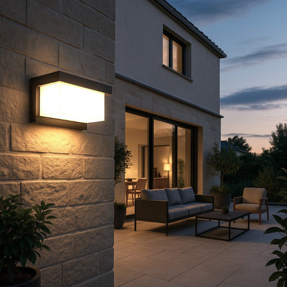 APPLIQUE MURALE EXTERIEUR HALOLED ECLAIRANT TERRASSE