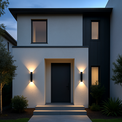 applique murale extérieur modernled éclairant porte d'éntrée