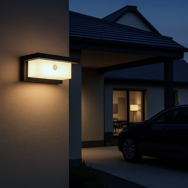 APPLIQUE MURALE EXTERIEUR SOUS CARPORT