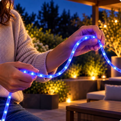 Bande led pour exterieur Kaléido en silicone très flexible