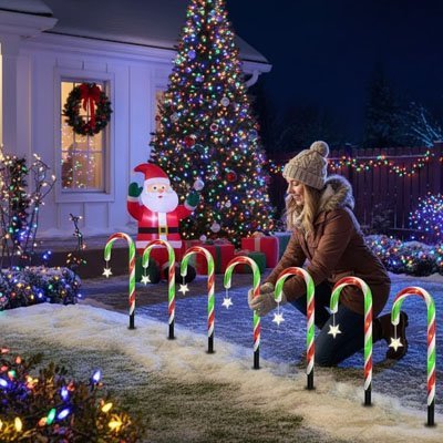 Décoration noël extérieur | Féerique - Jardin d'Illuminé