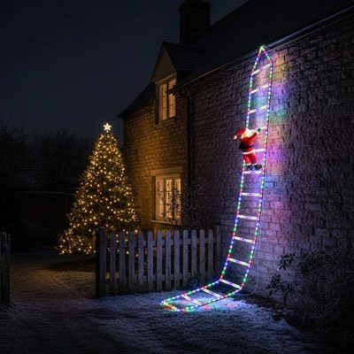 Décoration noël extérieur | Lumineux Magique - Jardin d'Illuminé