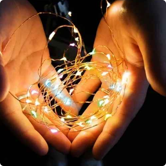 Guirlande solaire extérieur Comète Solaire vue de près