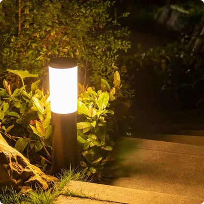 Lampadaire Led extérieur Sentinelle blanc chaud