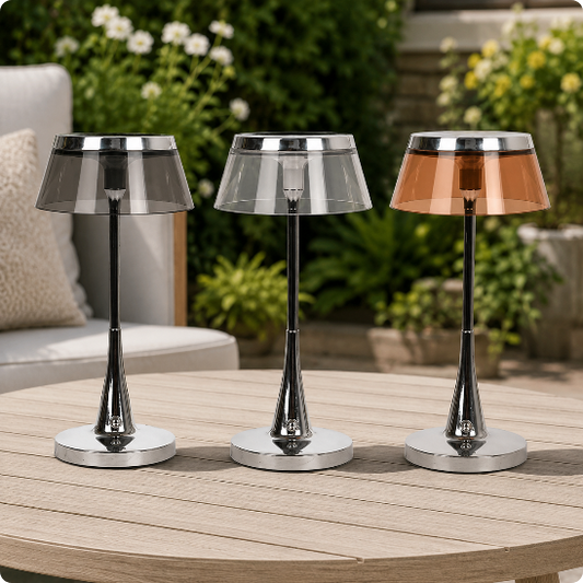 Lampe de table Prisma disponible en trois coloris