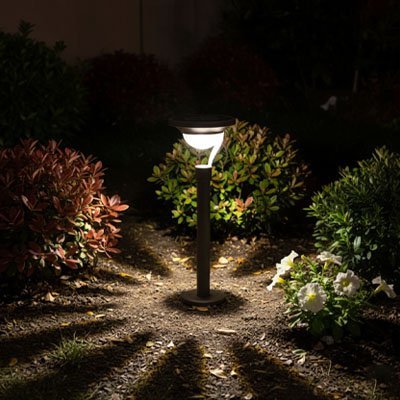 Lampe solaire exterieur | EcoLux - Jardin d'Illuminé