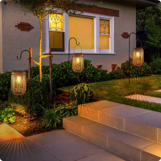 lanterne Gamma suspendue à un crochet