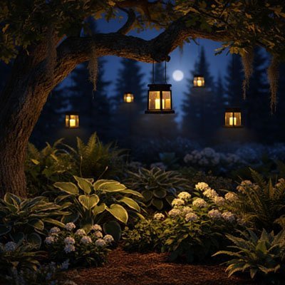 Lanterne solaire | Éco - Lumina - Jardin d'Illuminé