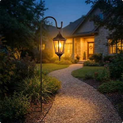 Piquet porte lanterne Crochet supportant une lanterne