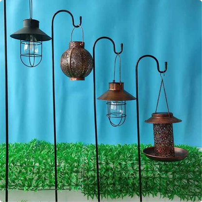 Piquet porte lanterne Crochet peut porter plusieurs sortes de lanternes