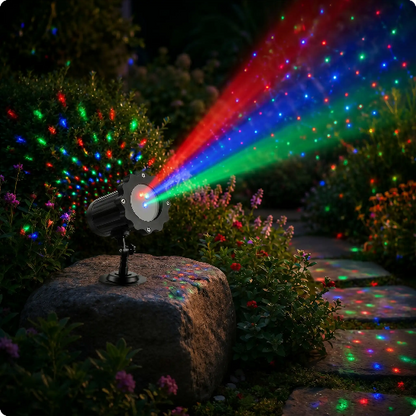 Projecteur Noel Lucioles vu de près